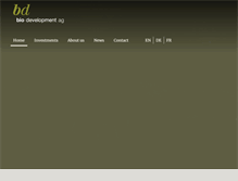 Tablet Screenshot of bio-development.net